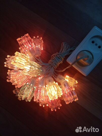 Новогодние гирлянды СССР