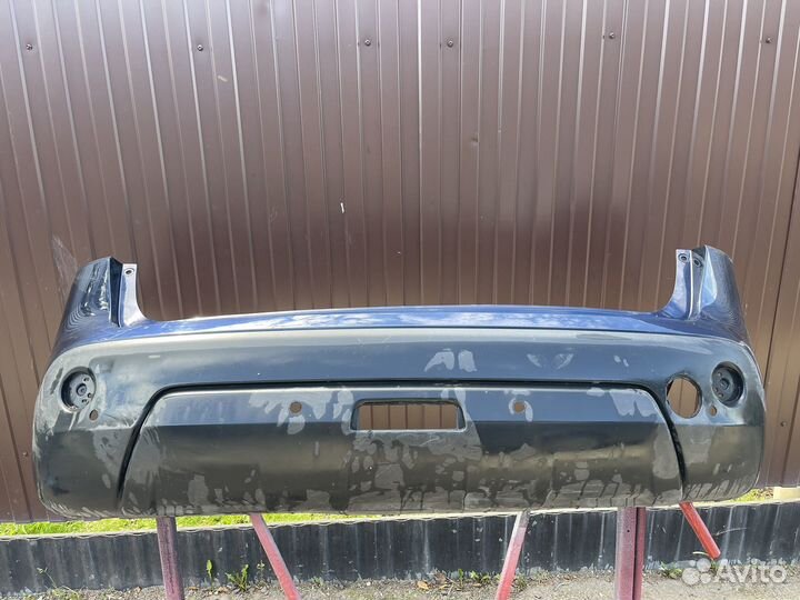 Задний бампер nissan qashqai