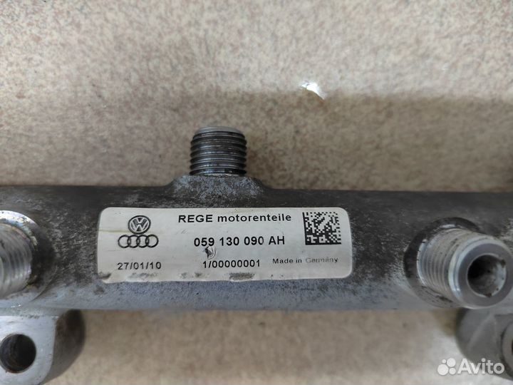 Рампа топливная R VAG 059130090AH 3.0TDI
