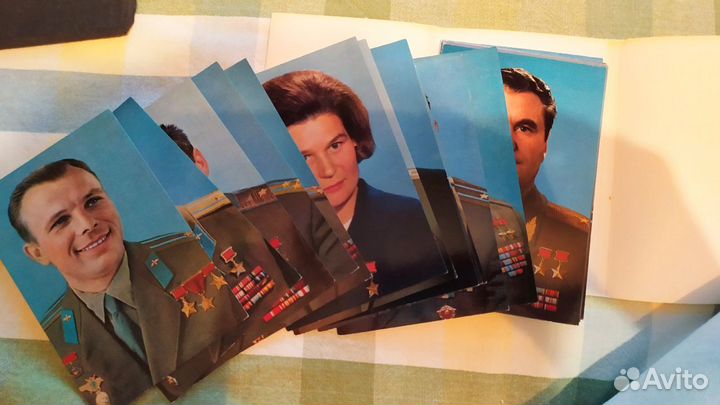 Набор Лётчики-космонавты СССР, 1973