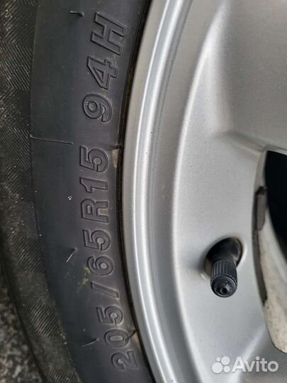 Литые диски,с резиной р15.205х65
