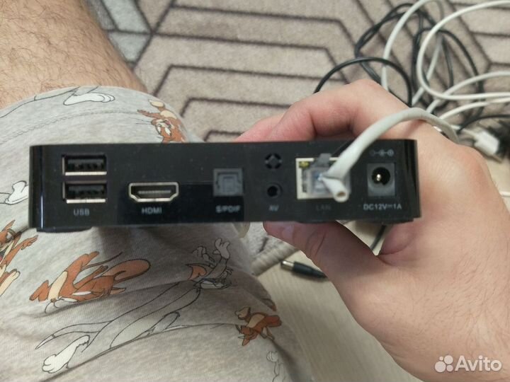 TV приставка, роутер