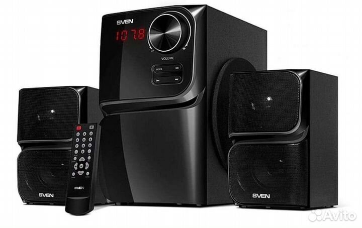 Акустические колонки система с bluetooth бу