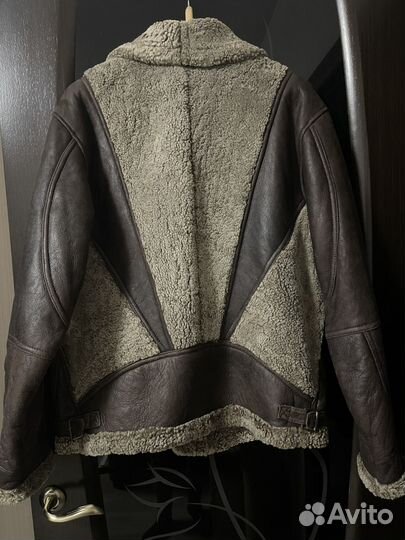 Дубленка натуральная мужская 50 52