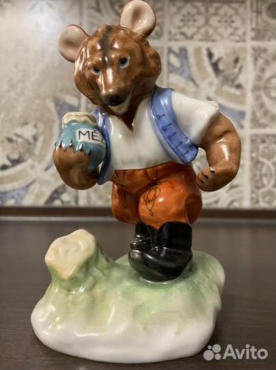 Фигурка Медведь с мёдом Herend Венгрия