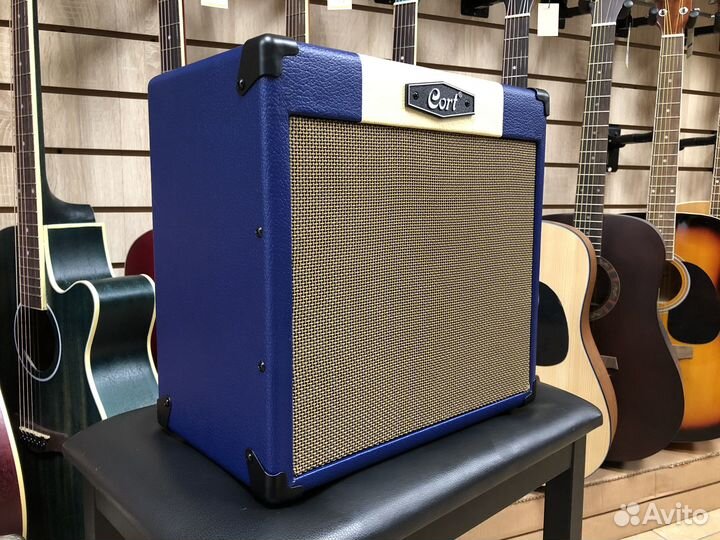 Комбоусилитель Cort CM15R-EU-DB, 15Вт (синий)