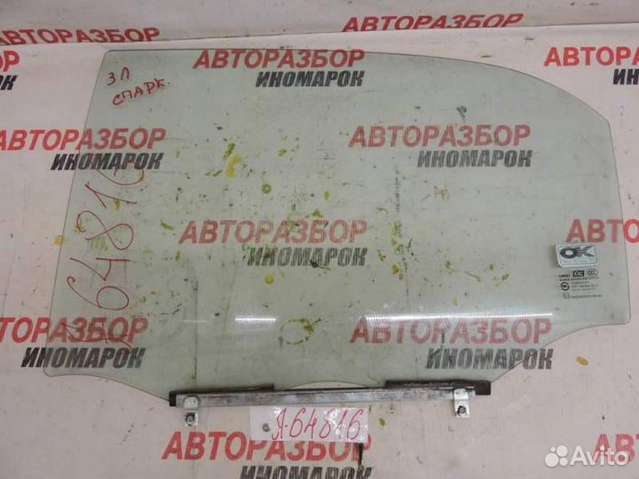 Стекло двери задней левой Chevrolet Spark M200 200