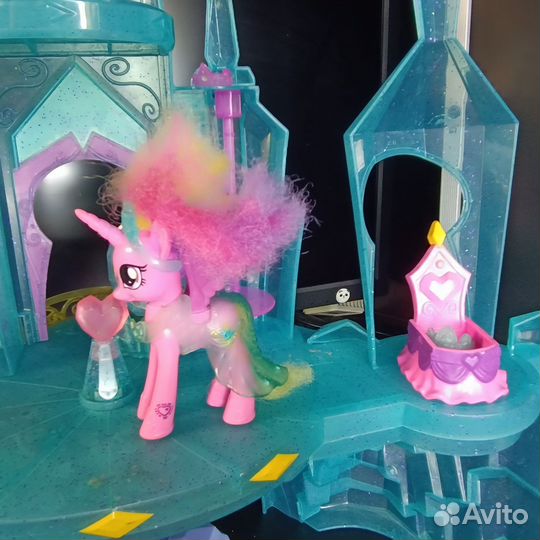 My little pony кристальный замок принцессы Каденс