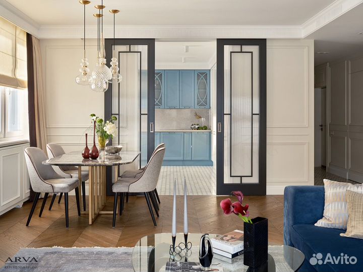 Кухни на заказ, Береза, цвет белый и по RAL