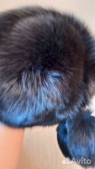Шапка норковая женская