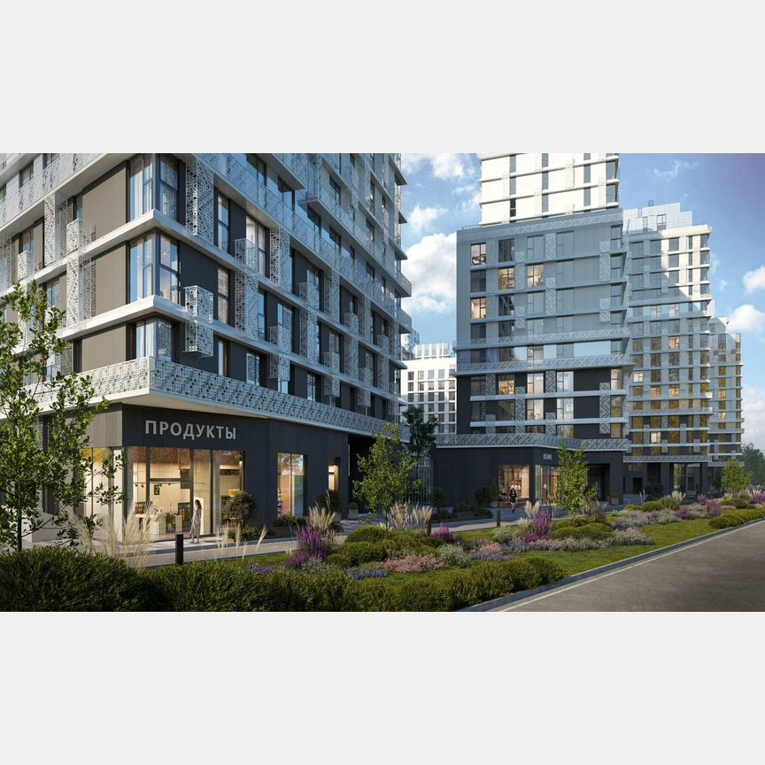 2-к. квартира, 42,3 м², 9/23 эт.