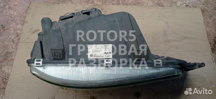 Фара правая MAN TGX 2014 81251016758