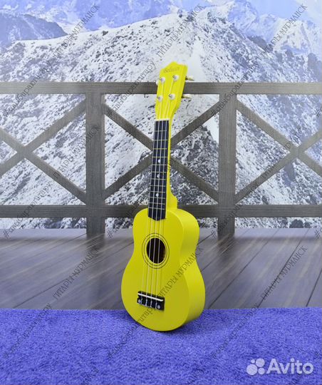 Укулеле - сопрано (новая), комплект