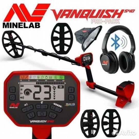 Металлодетектор minelab vanquish 540 PRO-pack