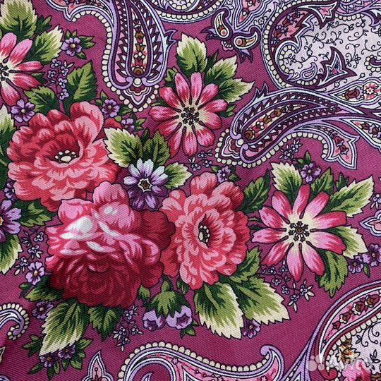 Павловопосадский платок Сон Бабочки