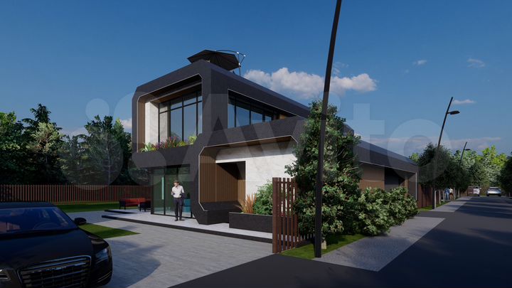 Коттедж 400 м² на участке 8,2 сот.