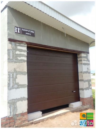 Гаражные ворота alutech