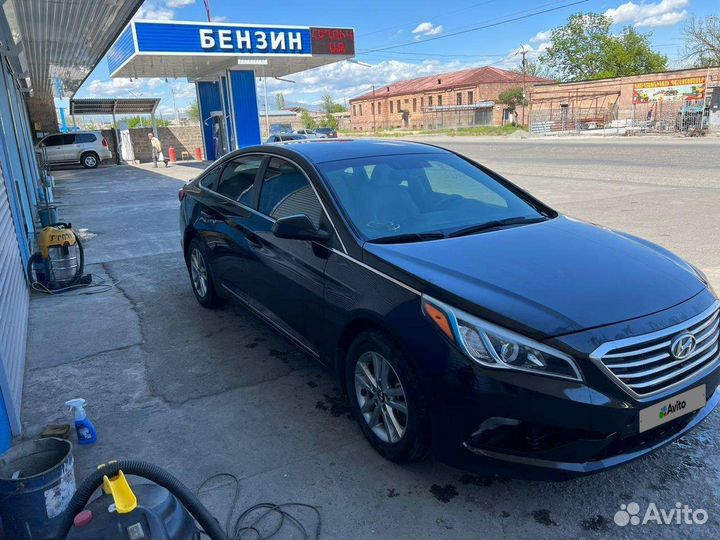 Hyundai Sonata 2.4 AT, 2017, 110 000 км