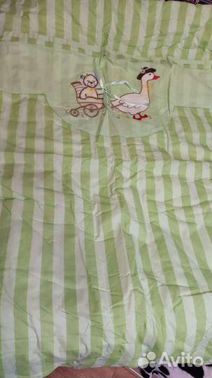 Комплект в кроватку с балдахином