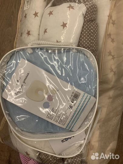 Бортики в детскую кроватку