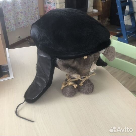 Меховая мужская кепка