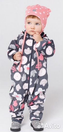 Флисовый комбинезон 86