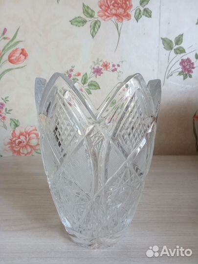 Ваза хрустальная СССР