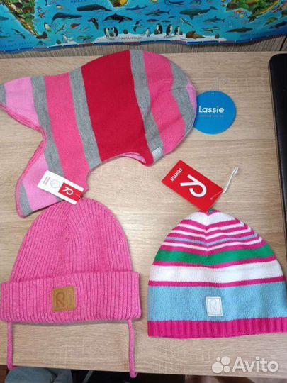 Шапка reima новая, шлем шапка lassie новая