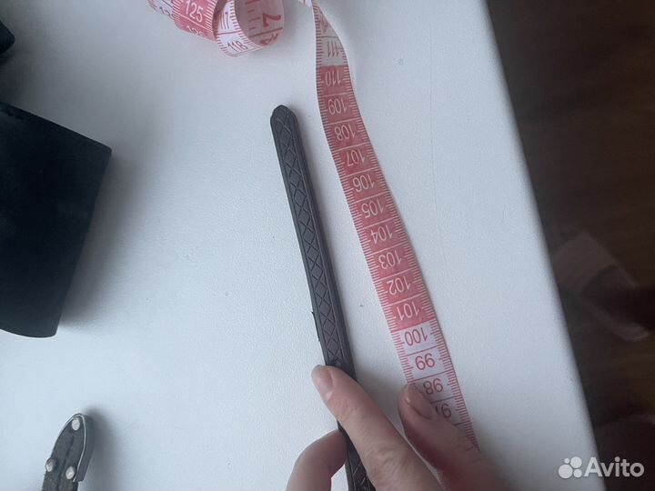 Пояс натуральная кожа коричневый