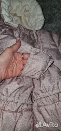 Зимний комбинезон для девочки 80