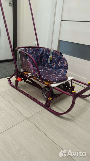 Санки на колëсах