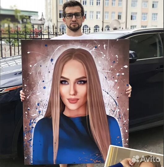 Портрет по фото подарок