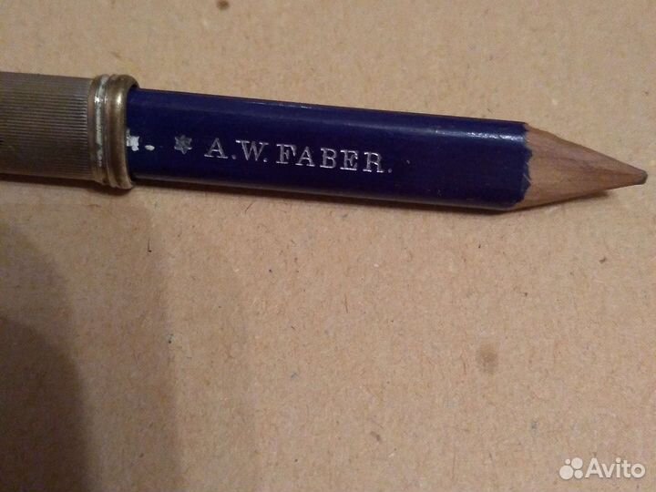 Карандаш Faber с камнем старинный
