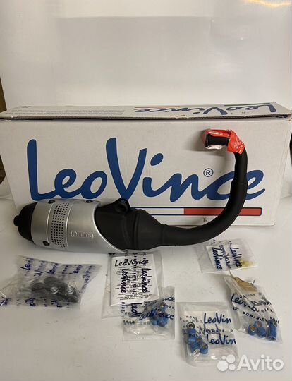 Выхлоп Leovince touring aerox/jog