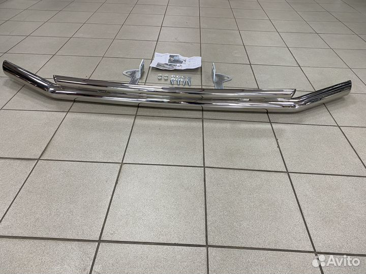 Защита переднего бампера Land Cruiser 200 2008+