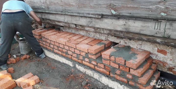 Перенос домов замена венцов ремонт пола подъём дом