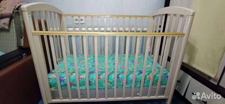 Кроватка гандылян дени с ящиками