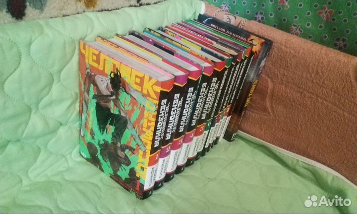 Манга человек бензопила