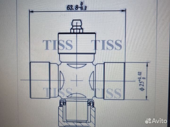 Крестовина кардана Gum78 mitsubishi