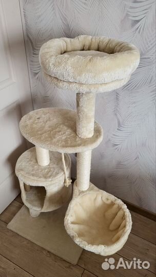 Когтеточка, комплекс для кошек, домик