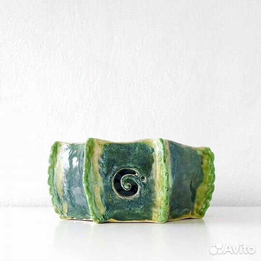 Керамическая Ваза для фруктов / Клубочница