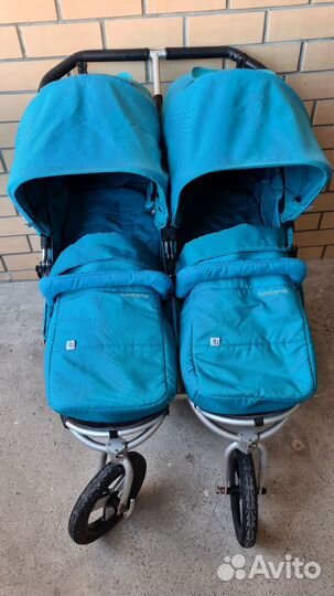 Коляска для двойни/погодок Bumbleride Indie Twin