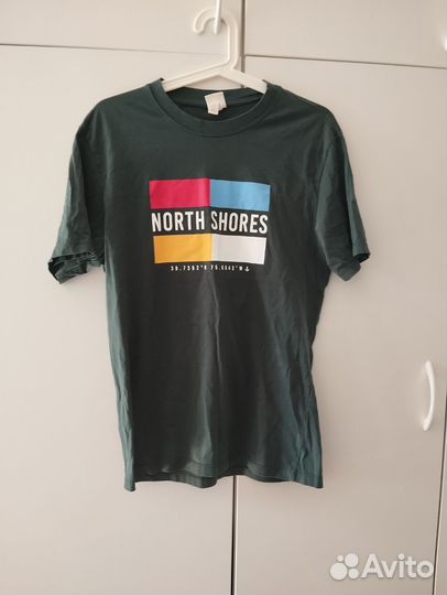 Футболка мужская H&M 44 46 две штуки