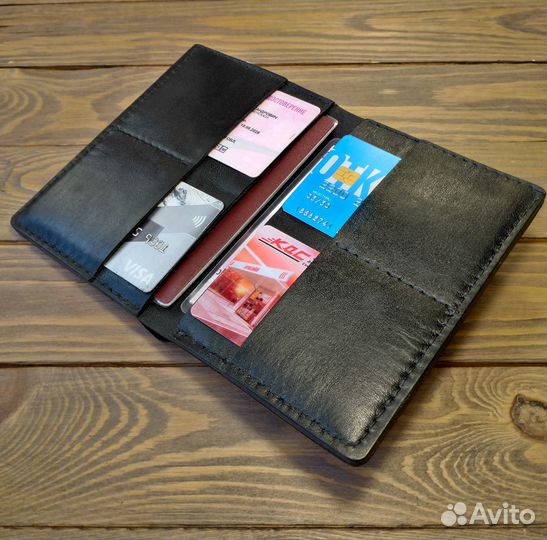 Бумажник для документов денег карт