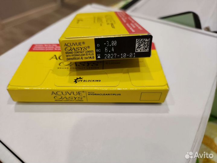 Линзы контактные acuvue oasys двухнедельные