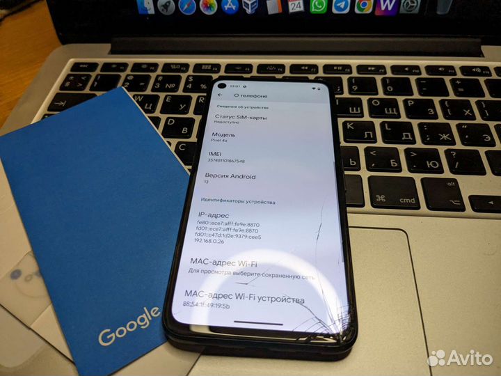 Google pixel 4a JP 128gb
