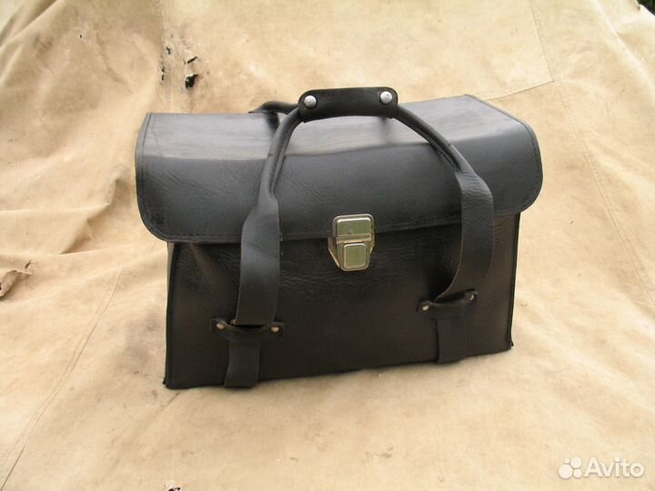 Кофр фото СССР нат. кож