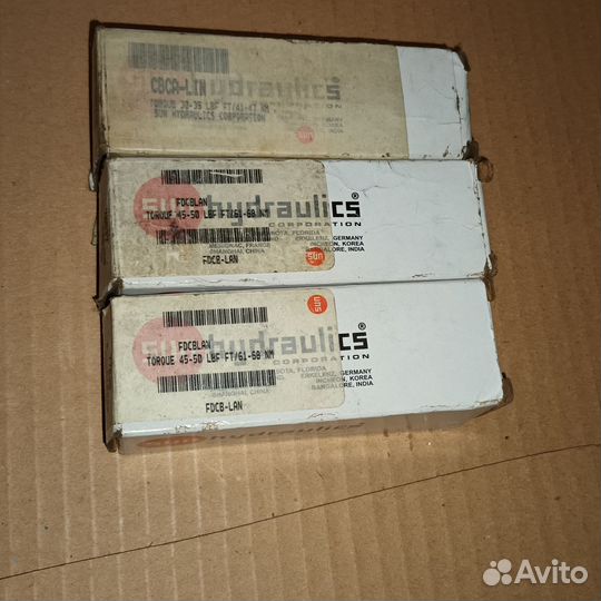 Sun Hydraulics toroue 45-50 LBF FT/61-68 нм