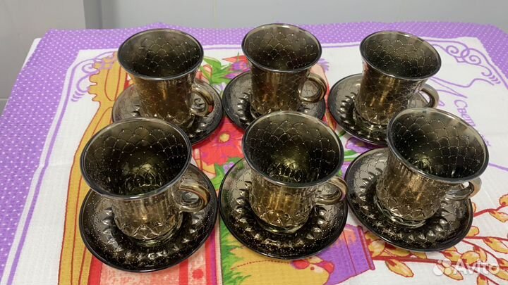 Новый кофейный набор СССР 12 предметов