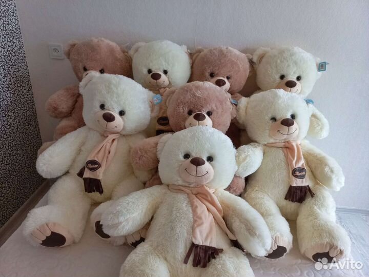Плюшевый медведь новый